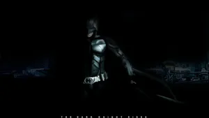 Batman Obscured By Shadows Dark Knight Hd Wallpaper