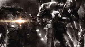 Batman Soaked Arkham City 4k Wallpaper