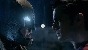 Batman V Superman Dawn Of Justice Face To Face Wallpaper