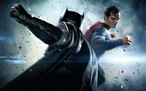 Batman V Superman Dawn Of Justice Superman Fighting Batman Wallpaper