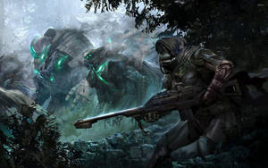 Battle Scene In Destiny 2 Hd Wallpaper