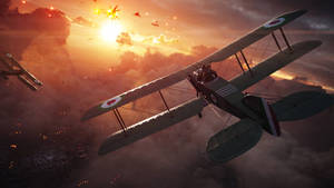 Battlefield 1 Hd Flying Aircraft Wallpaper