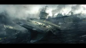 Battlefield 3 Aircraft Carrier Scene Wallpaper