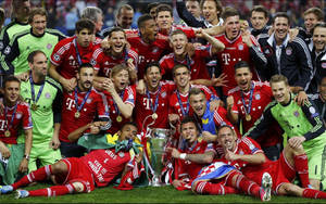 Bayern Munich Champions League 2013 Wallpaper