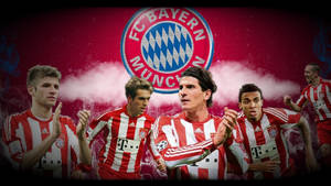 Bayern Munich Red Team Art Wallpaper