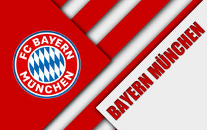 Bayern Munich White Red Emblem Wallpaper