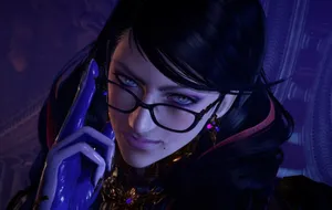 Bayonetta Close-up Shot Wallpaper