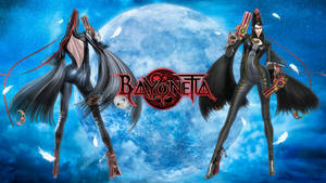 Bayonetta Front And Back Wallpaper