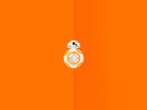 Bb 8, The Adorable, Happy-go-lucky Astromech Droid From The Star Wars Universe Wallpaper