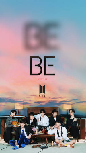 Be Album Poster Lockscreen Bts Wallpaper