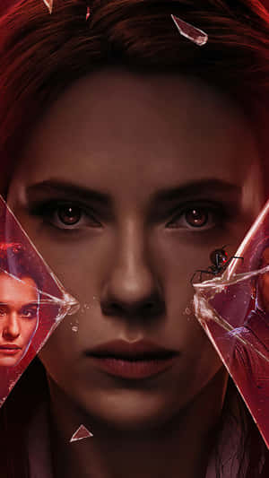 Be Bold And Be Brave With The Black Widow Iphone Wallpaper