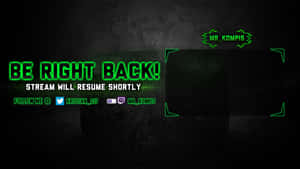 Be Right Back Mr Kompis Wallpaper