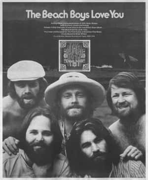 Beach Boys Love You Promotional Material 1977 Wallpaper