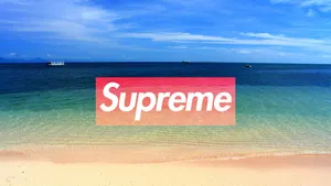 Beach Supreme Laptop Wallpaper