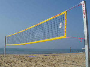 Beach Volleyball Funtec Beach Champ Court Wallpaper
