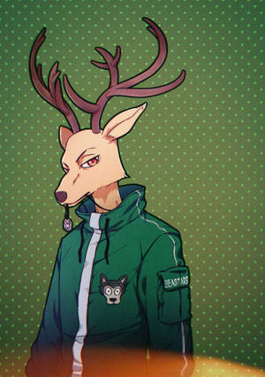 Beastars Edgy Louis In Jacket Wallpaper