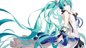Beautiful Anime Hatsune Miku Hd Wallpaper
