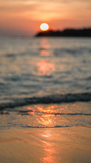 Beautiful Beach Sunset Amazing Iphone Wallpaper