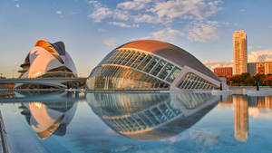 Beautiful Ciudad De Las Artes Y Las Ciencias Valencia Wallpaper