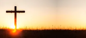 Beautiful Cross And Sunset Hd Wallpaper