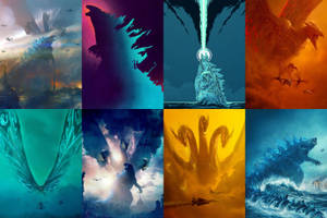 Beautiful Fan Art Godzilla King Of The Monsters Wallpaper