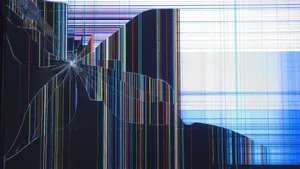 Beautiful Hd Broken Screen Lines Wallpaper