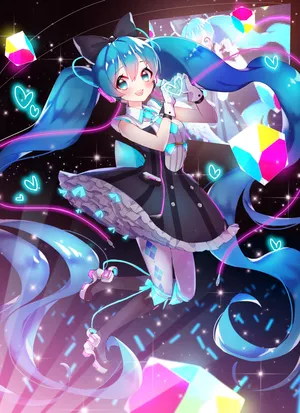 Beautiful Hd Fan Art Hatsune Miku Wallpaper