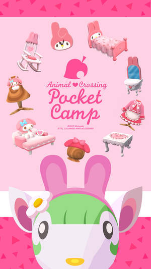 Beautiful Hd Pink Animal Crossing Wallpaper