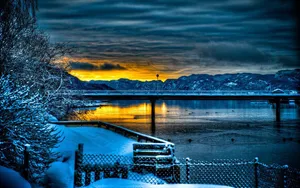 Beautiful Hd Tablet Sunset Wallpaper