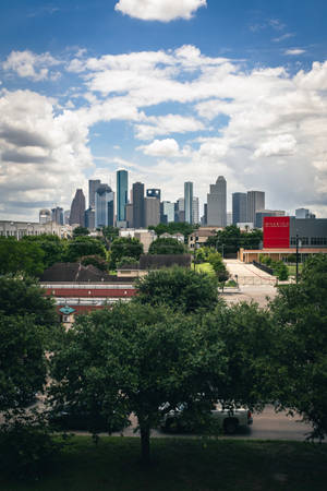 Beautiful Houston City Skyscrapers Wallpaper