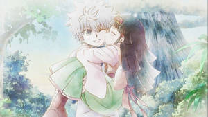 Beautiful Photo Of Killua And Sister Wallpaper