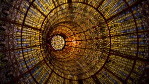Beautiful Stained-glass Pattern Wallpaper