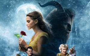Beauty And The Beast Live Adaptation Wallpaper