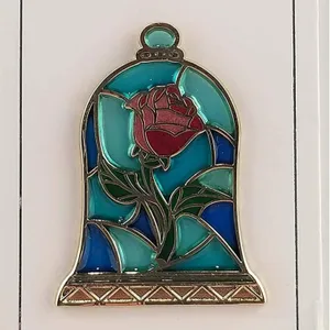 Beauty And The Beast Rose Wall Decor Wallpaper