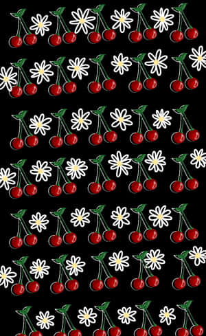 Beauty With A Cherrie Wallpaper