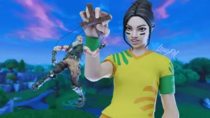 Become A Poised Playmaker With Fortnite Wallpaper