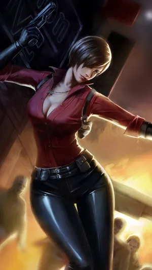 Become A Survivor And Play Resident Evil On Your Iphone Wallpaper