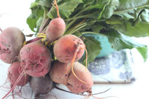 Beetroots Tied In A Bundle Wallpaper