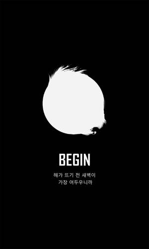 Begin Bts Black Aesthetic Wallpaper