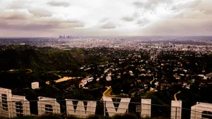 Behind The Hollywood Sign Wallpaper