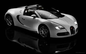 Behold The Majesty Of The Iconic Bugatti Car. Wallpaper