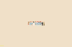 Beige Aesthetic Laptop Pixel Art Wallpaper