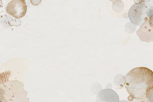 Beige Background With Glittery Paints Wallpaper