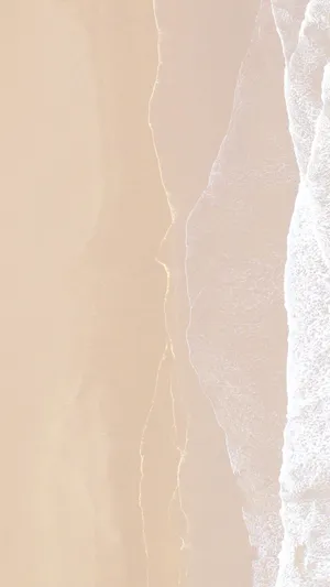 Beige Sea Iphone Wallpaper
