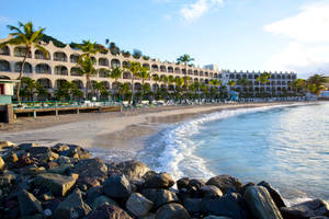 Belair Beach Hotel In Sint Maarten Wallpaper