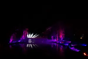 Belgium Light Show Wallpaper