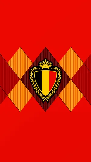 Belgium National Football Team Association Crest Wallpaper