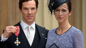 Benedict Cumberbatch And Sophie Hunter Wallpaper