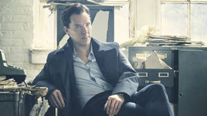 Benedict Cumberbatch As Inspector Wallpaper