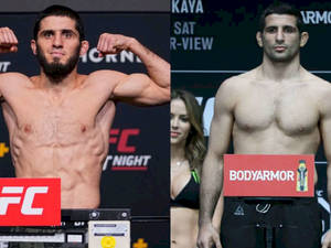 Beneil Dariush And Islam Makhachev Shirtless Wallpaper